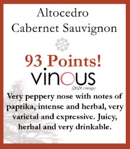 Icon of Año Cero Cabernet Sauvignon Case Card