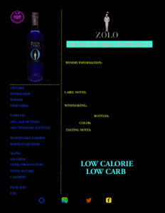 Icon of Tech ZoloZeroSauvignonBlanc NV