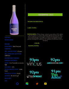 Icon of Tech ZaHaChardonnay 2023