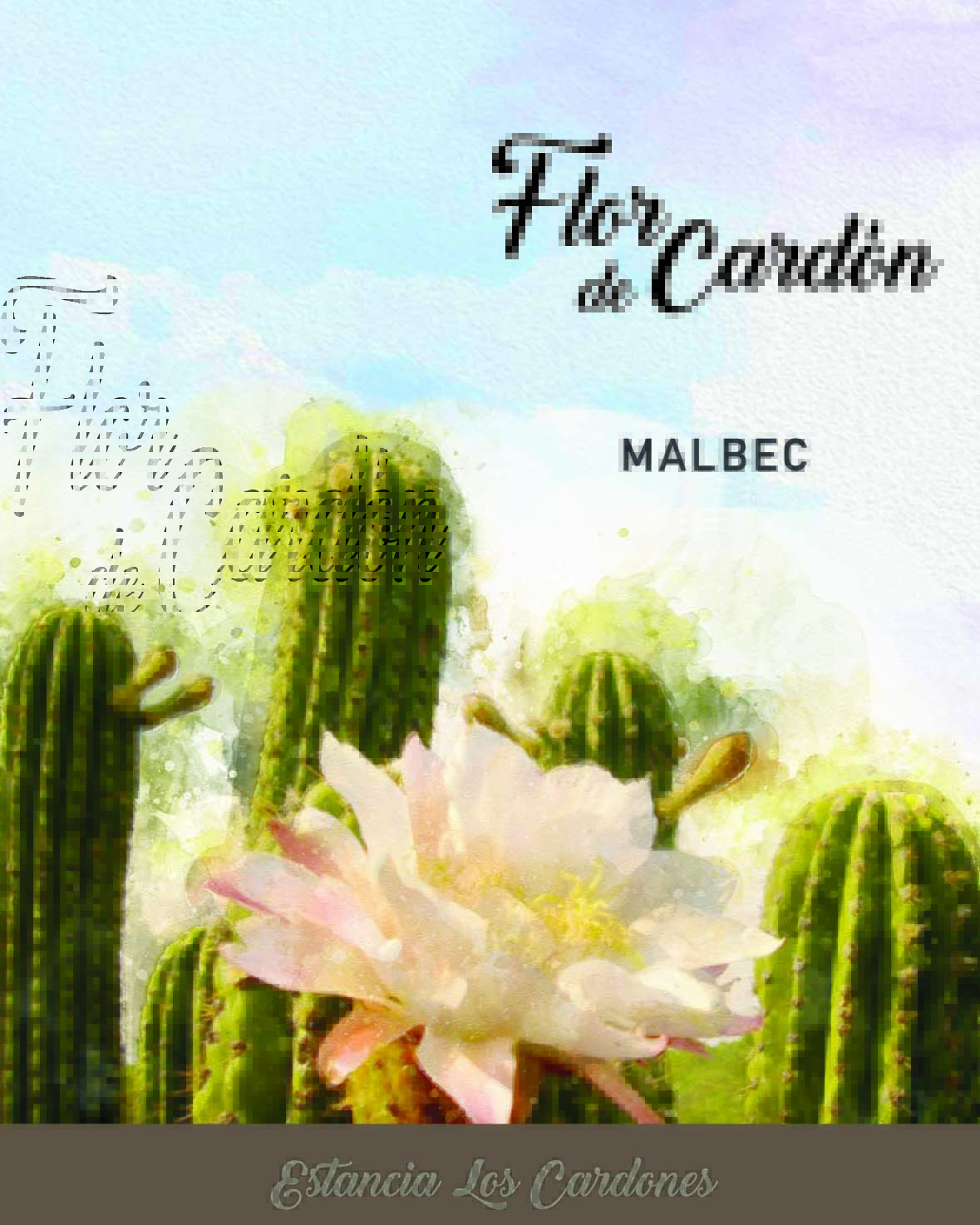 Malbec Flor De Cardon Label Front