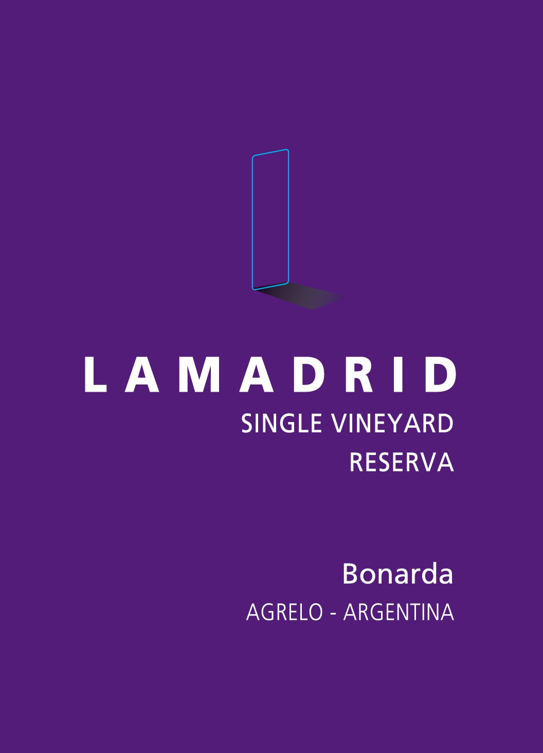 Bonarda Reserva Front Label