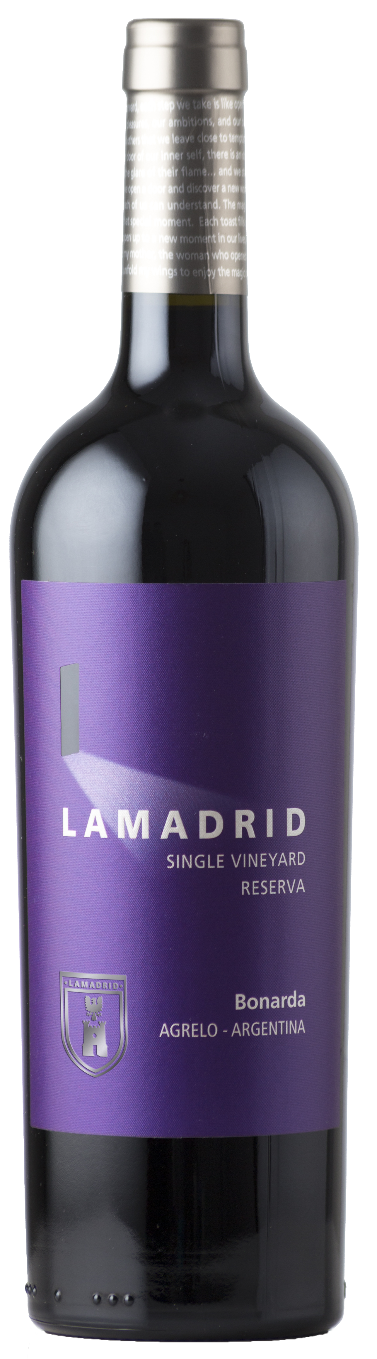 Bonarda Reserva Bottle Shot