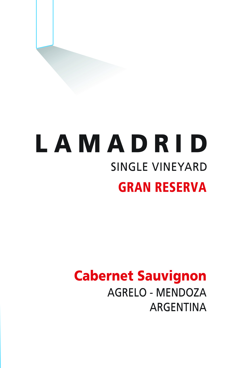 Cabernet Sauvignon Gran Reserva Front Label