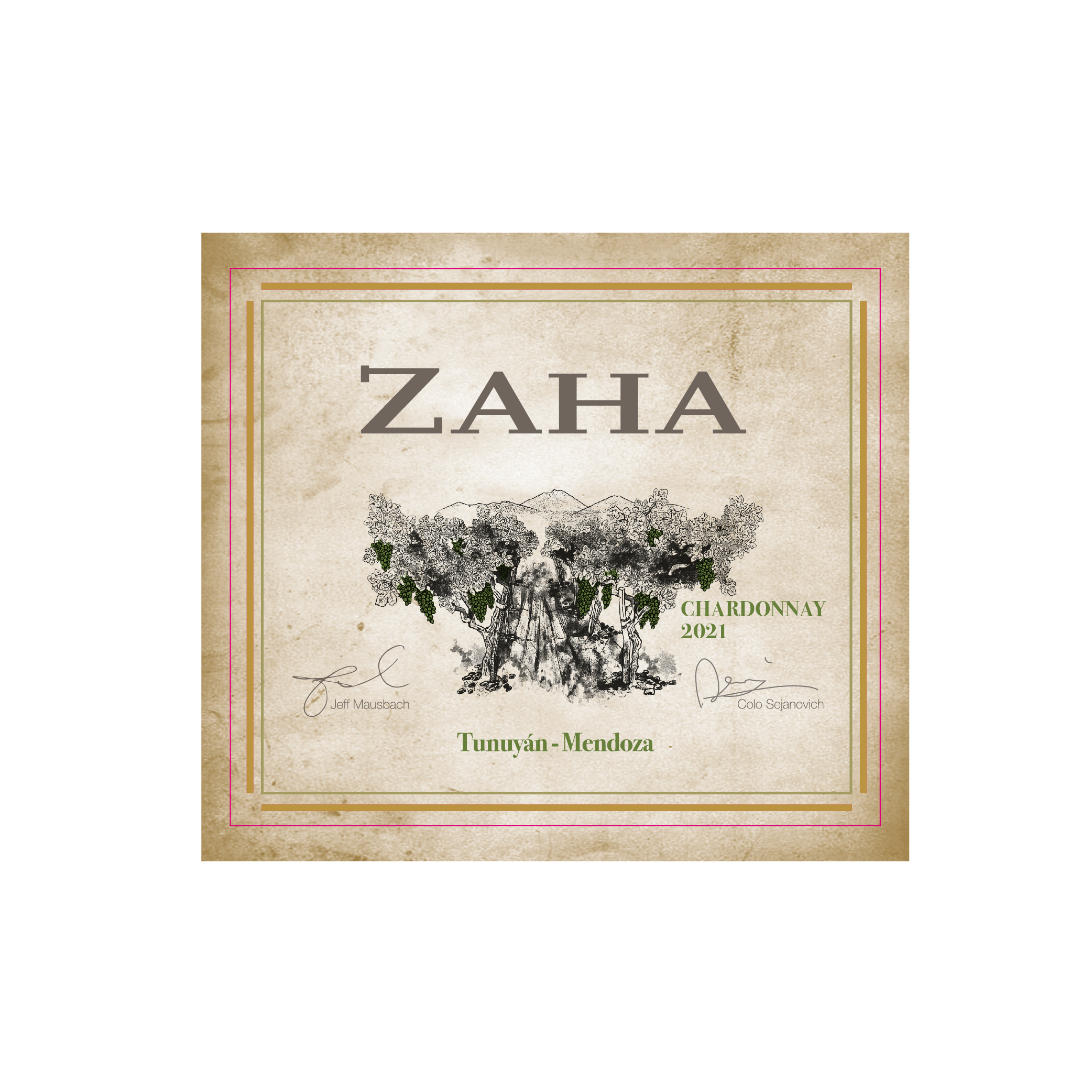 Chardonnay Front Label