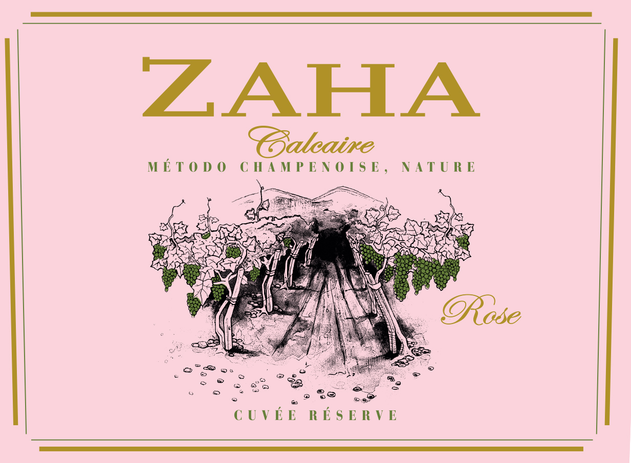 Sparkling Rose Front Label