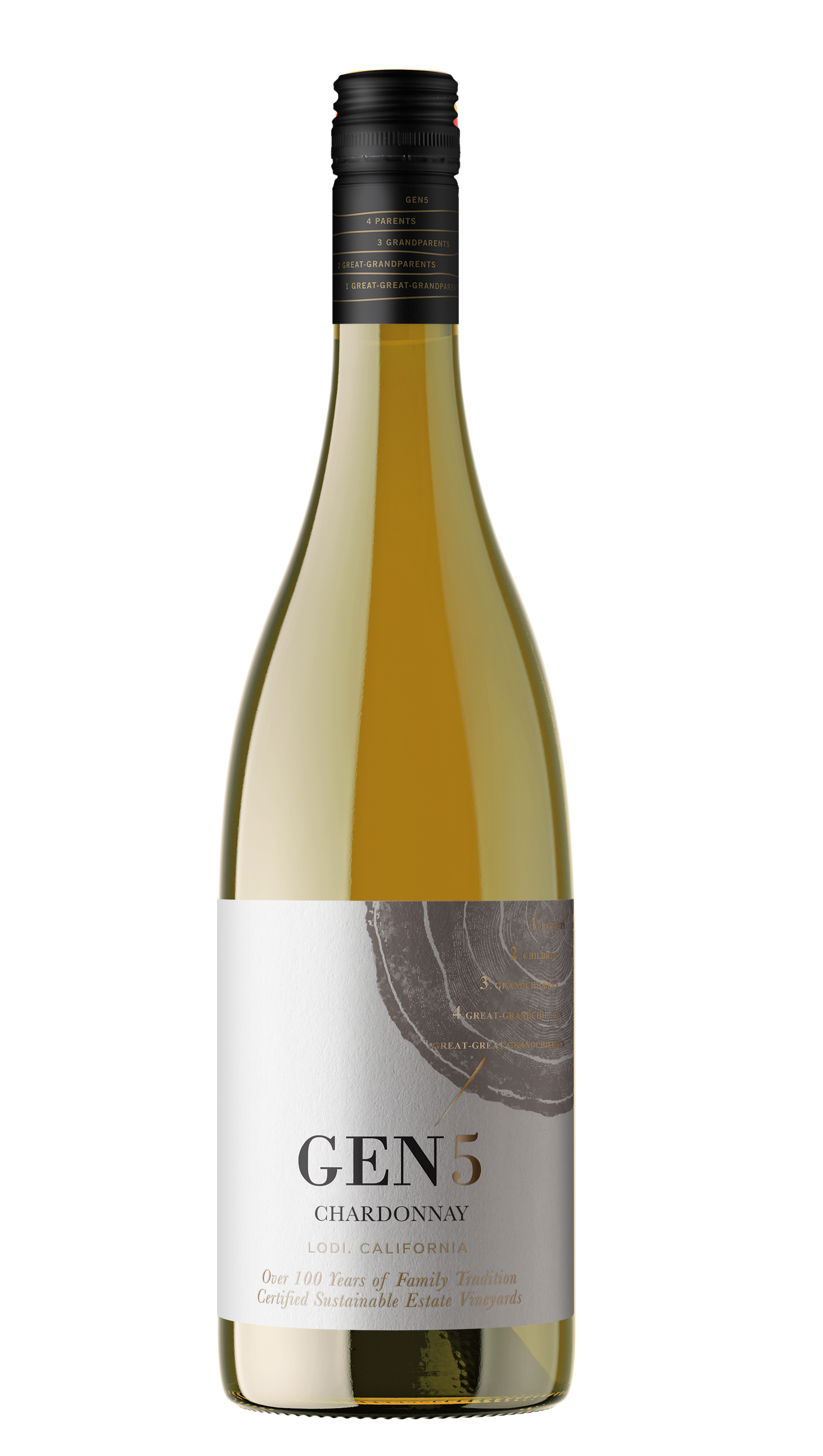 Chardonnay Bottle Shot