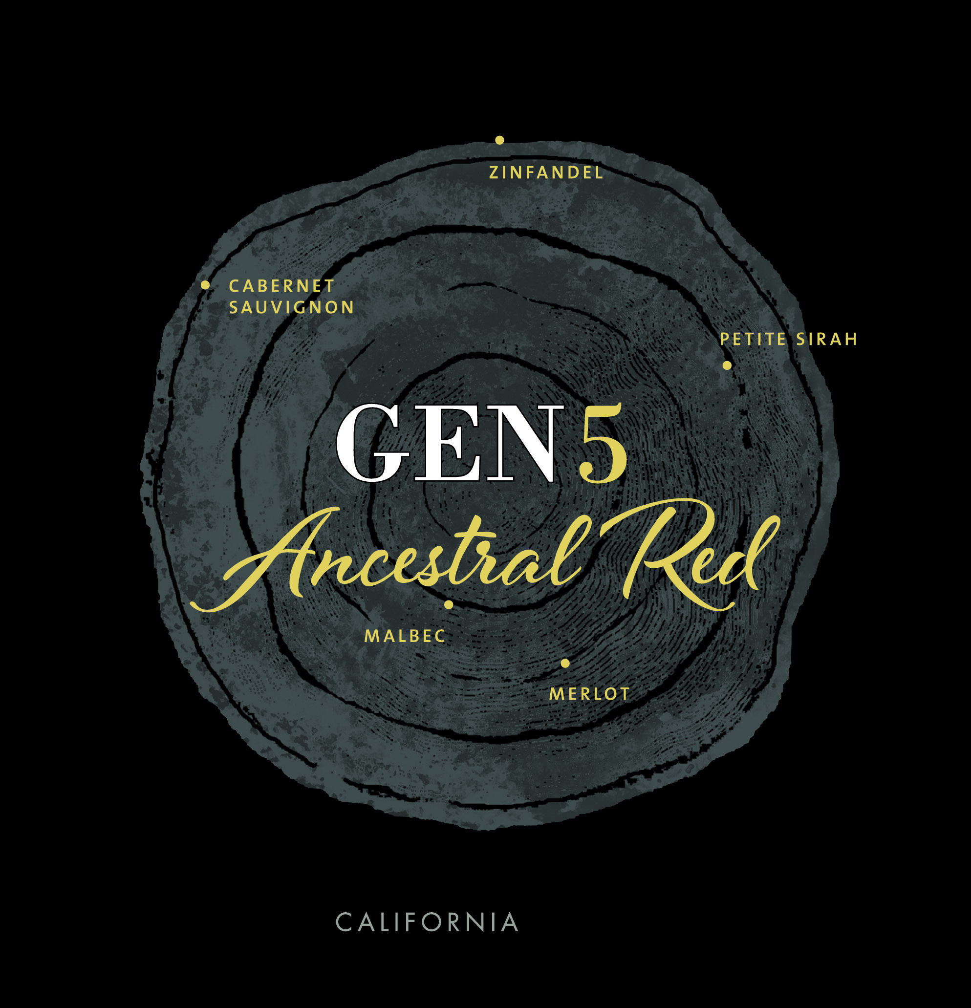 Ancestral Red Front Label - NEW