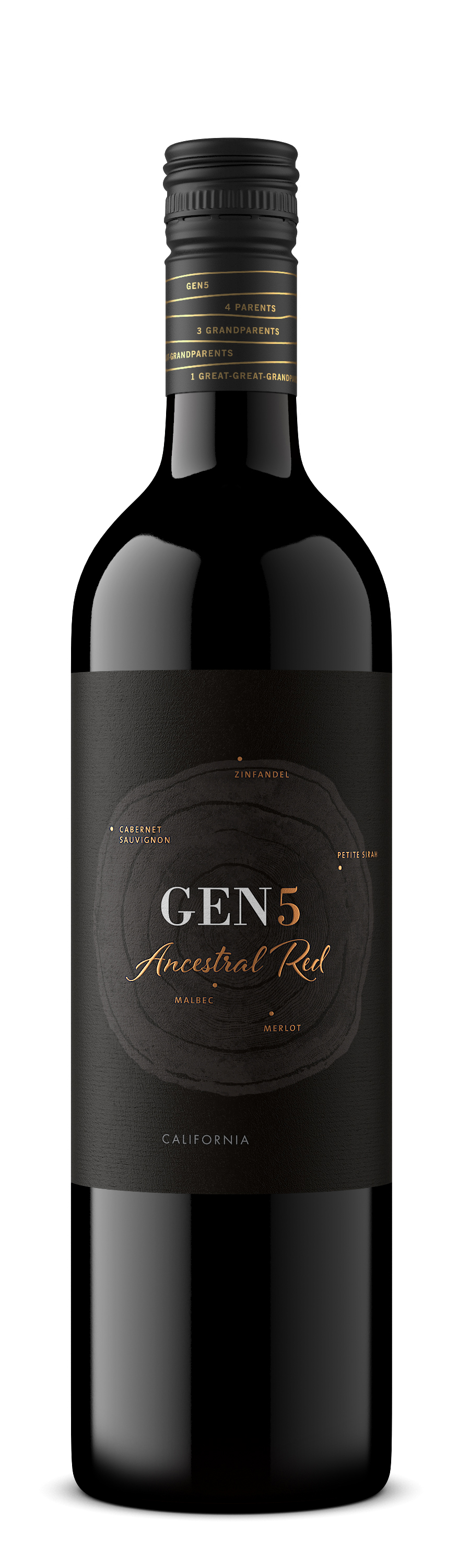 Ancestral Red Bottle Shot - NEW Label