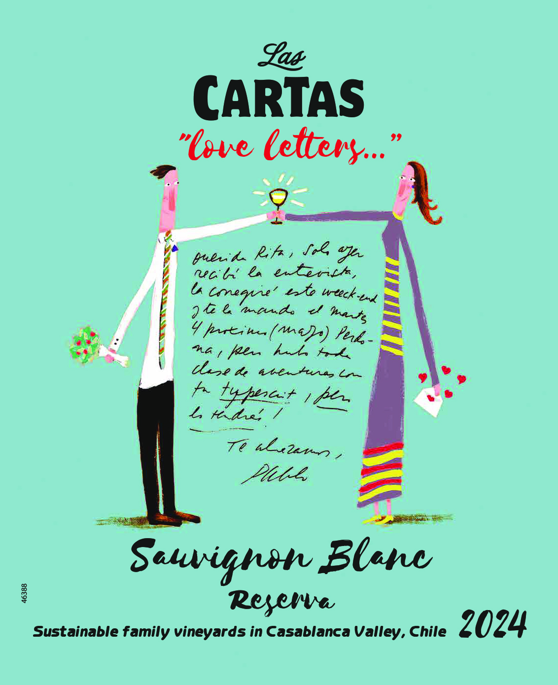 Sauvignon Blanc Reserva Front Label