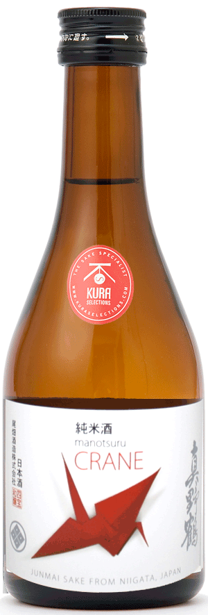 Crane Junmai Bottle Shot