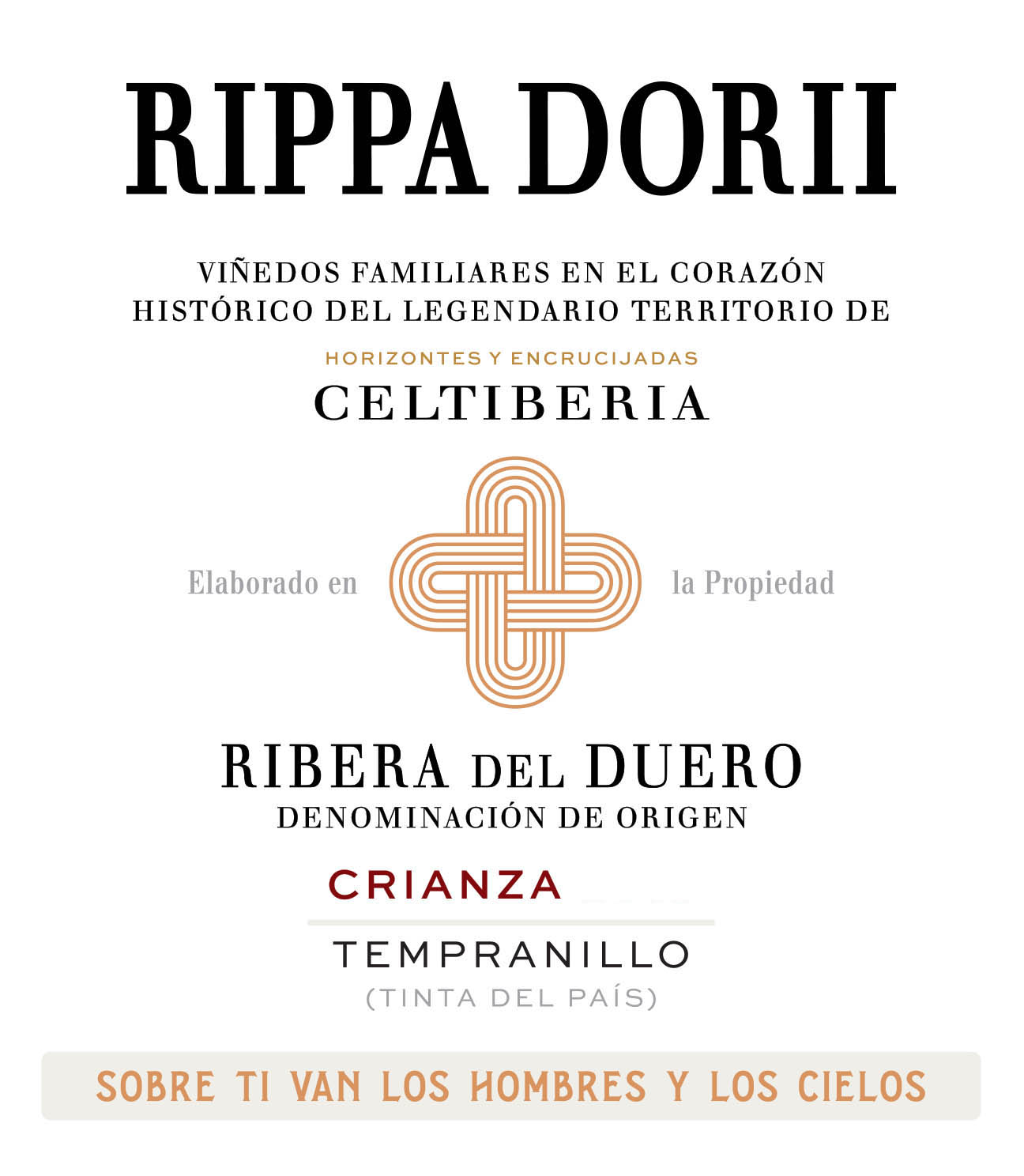 Crianza Front Label