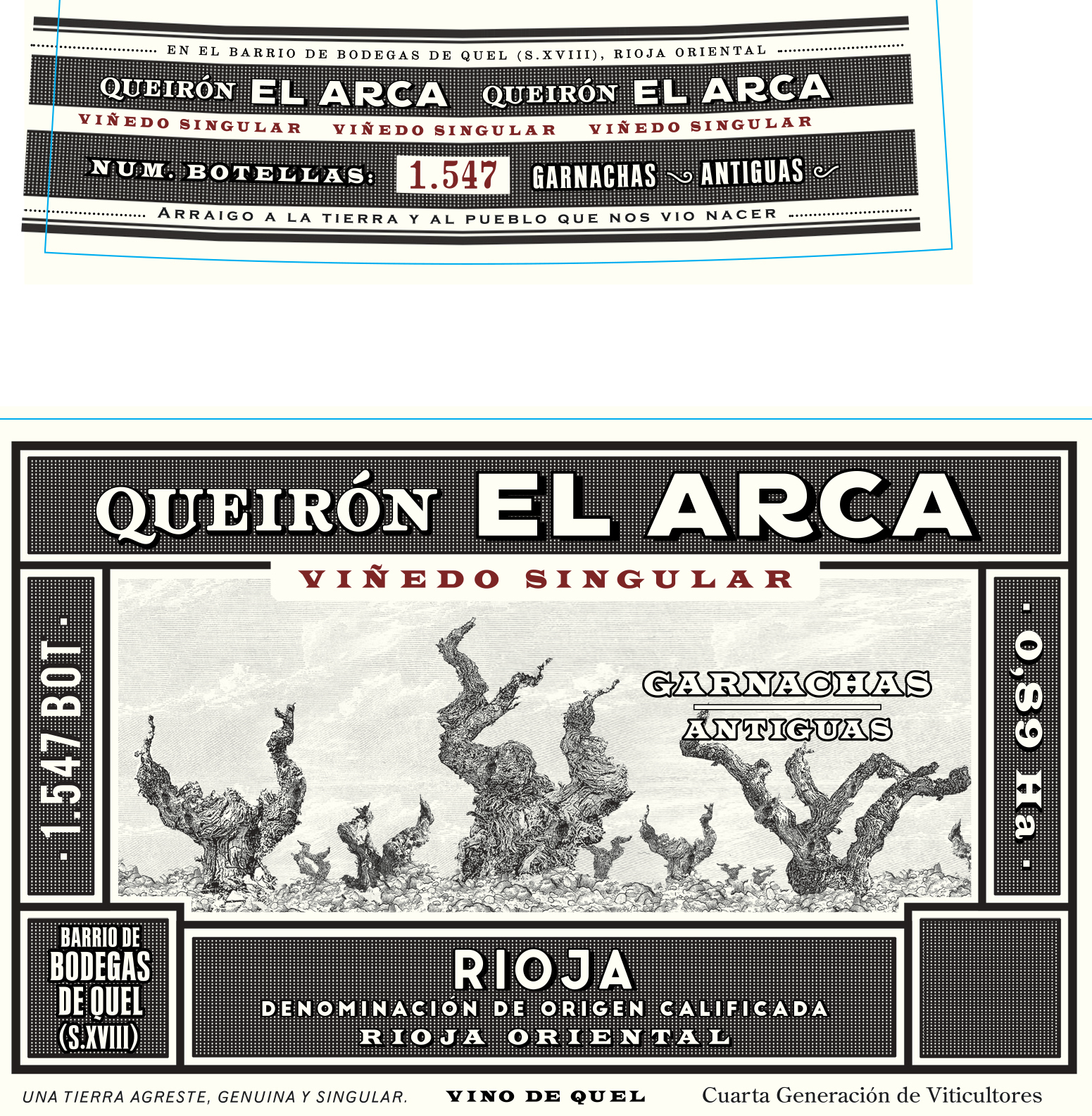 El Arca Front Label